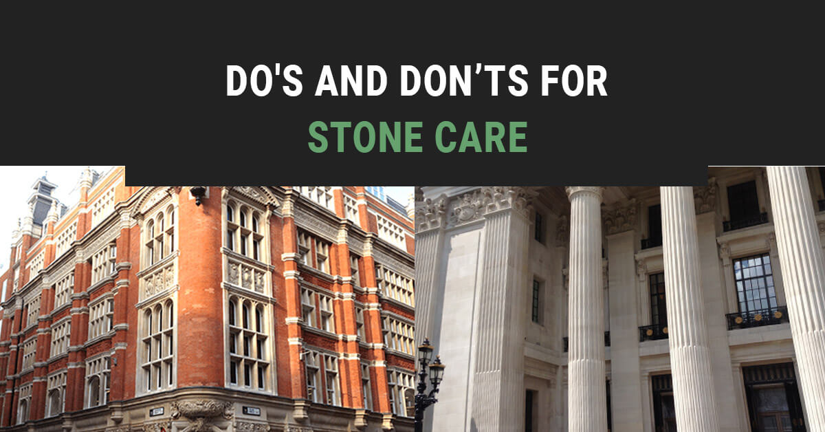 dos and donts of stone care